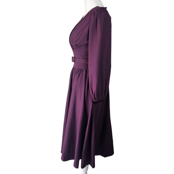 Vixen by Micheline Pitt Dess In Plum Size‎ XS - Picture 4 of 11